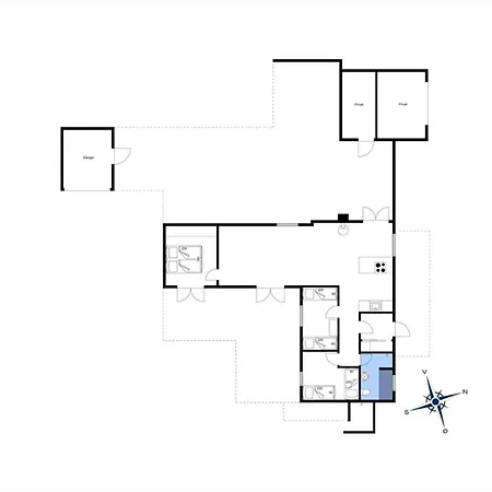 Bl1239-blokhus-laerkevej-17 بيت للعطل *